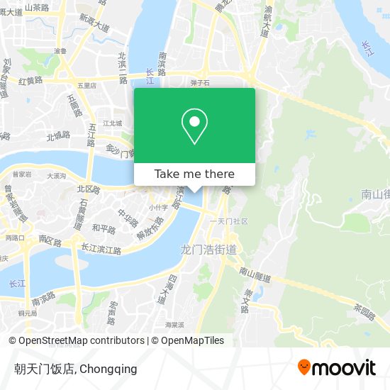 朝天门饭店 map