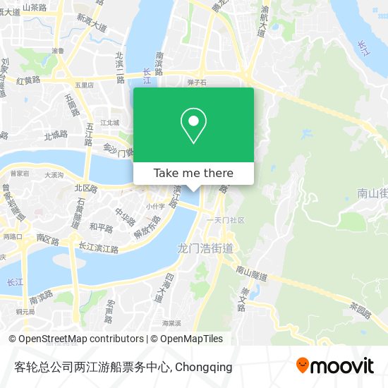 客轮总公司两江游船票务中心 map