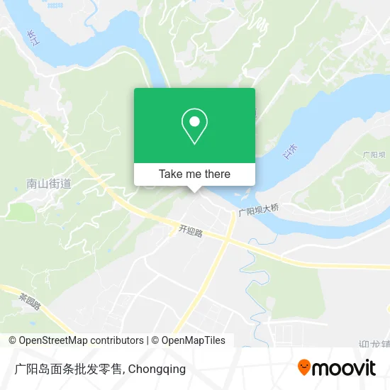 广阳岛面条批发零售 map