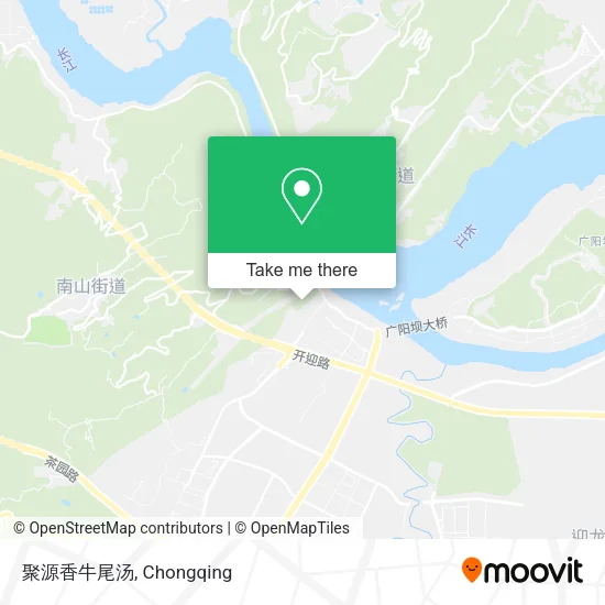 聚源香牛尾汤 map