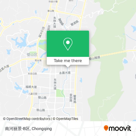 南河丽景-B区 map