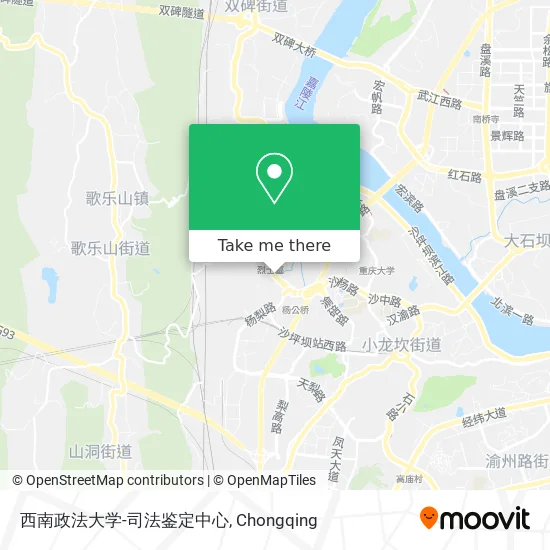 西南政法大学-司法鉴定中心 map