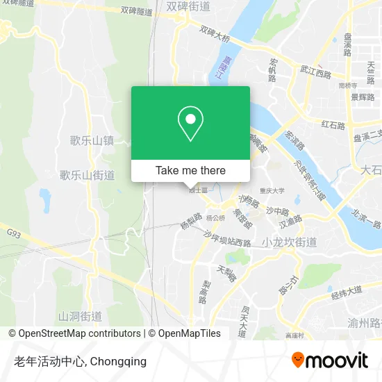 老年活动中心 map