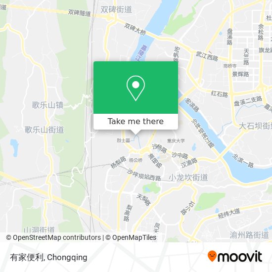 有家便利 map