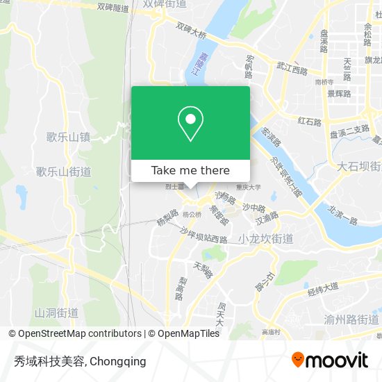 秀域科技美容 map