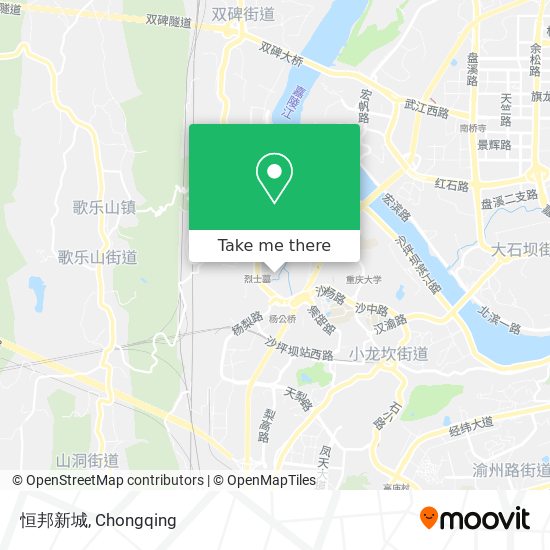 恒邦新城 map