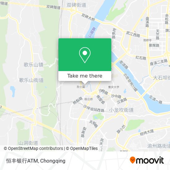 恒丰银行ATM map