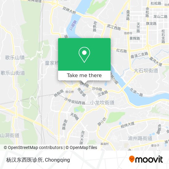 杨汉东西医诊所 map