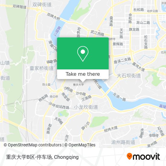 重庆大学B区-停车场 map
