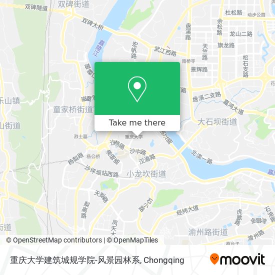 重庆大学建筑城规学院-风景园林系 map