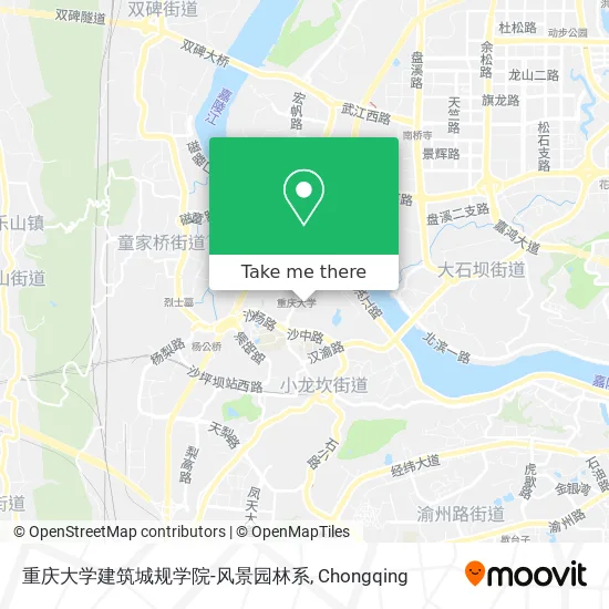 重庆大学建筑城规学院-风景园林系 map