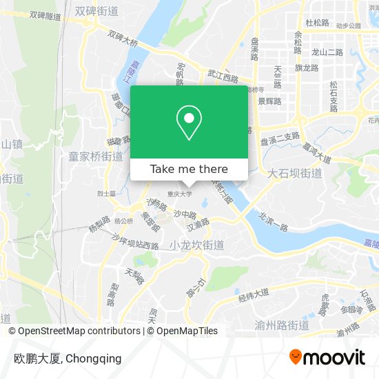 欧鹏大厦 map