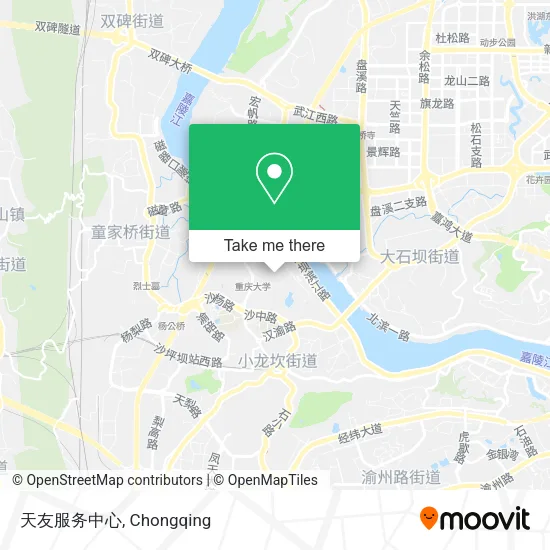 天友服务中心 map
