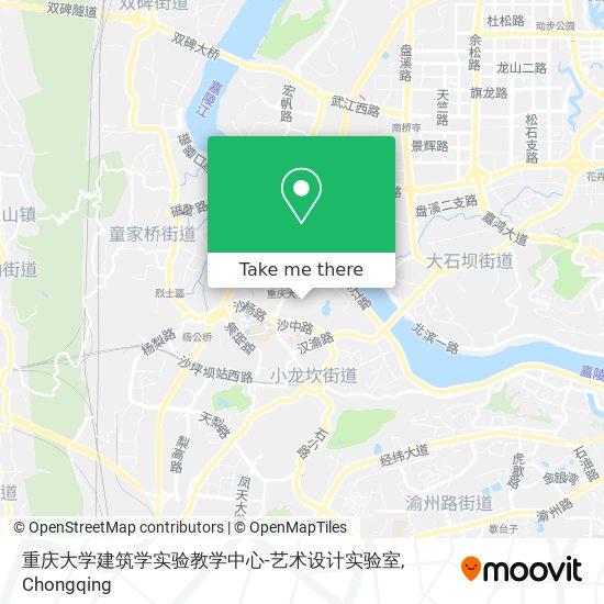 重庆大学建筑学实验教学中心-艺术设计实验室 map