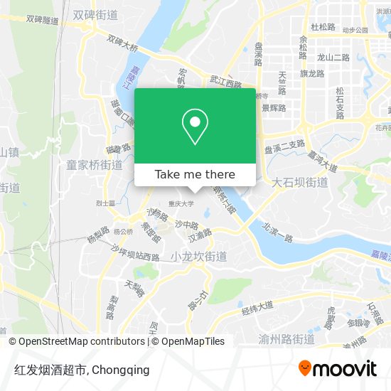 红发烟酒超市 map