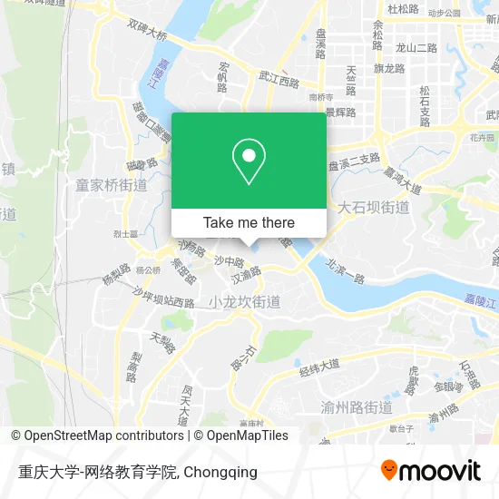 重庆大学-网络教育学院 map