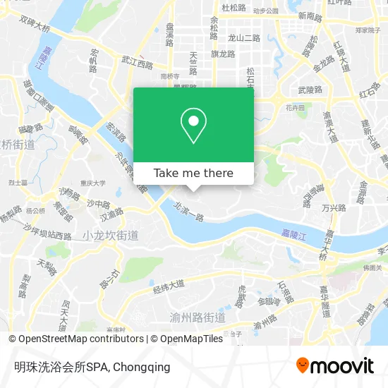 明珠洗浴会所SPA map