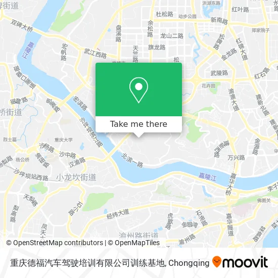 重庆德福汽车驾驶培训有限公司训练基地 map