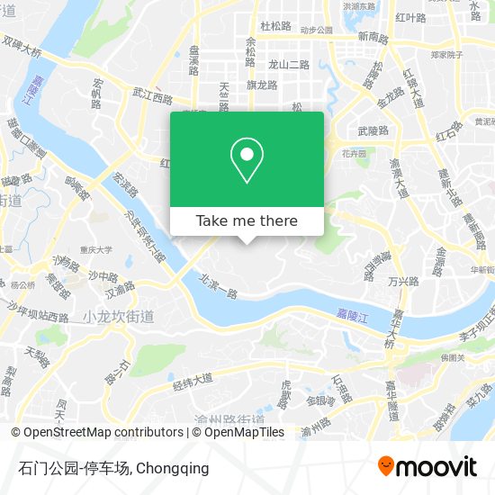 石门公园-停车场 map