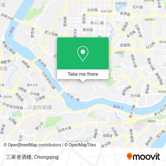 三家巷酒楼 map