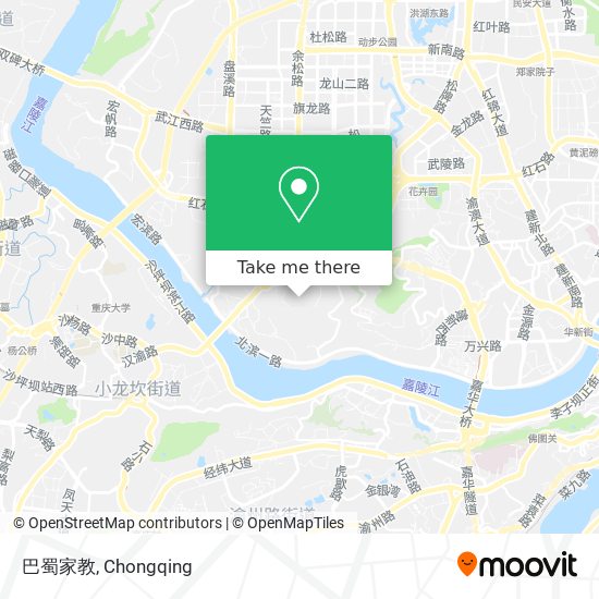 巴蜀家教 map