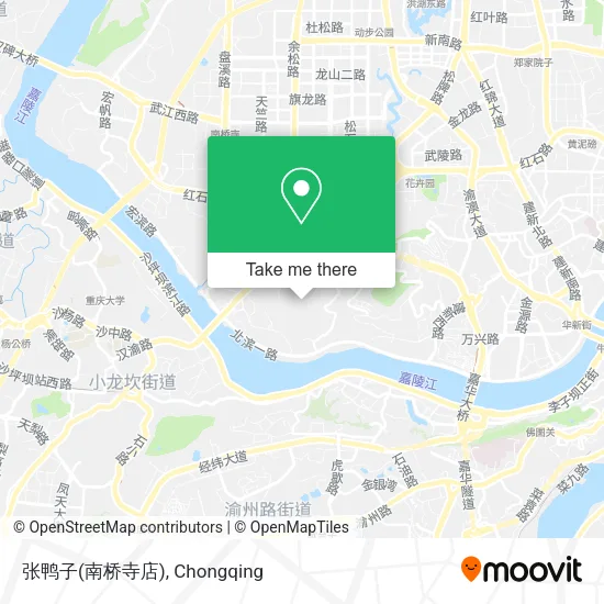 张鸭子(南桥寺店) map