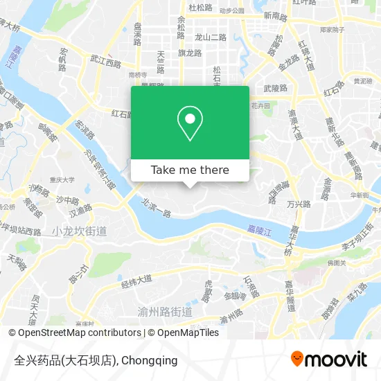 全兴药品(大石坝店) map