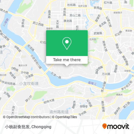 小杨副食批发 map