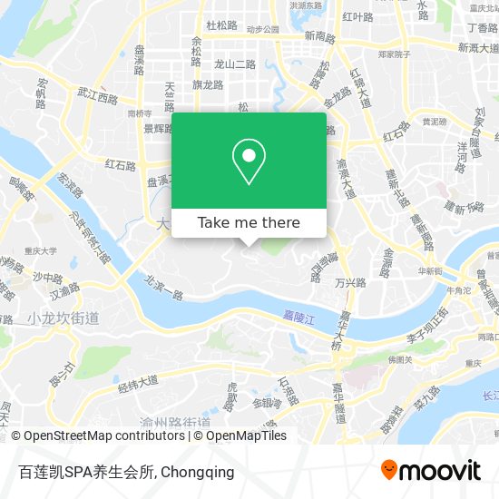 百莲凯SPA养生会所 map