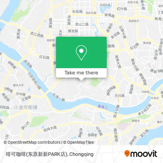 啡可咖啡(东原新新PARK店) map