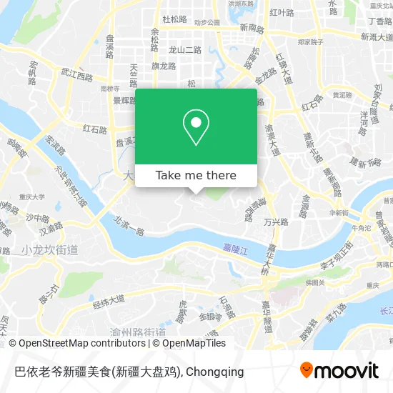 巴依老爷新疆美食(新疆大盘鸡) map