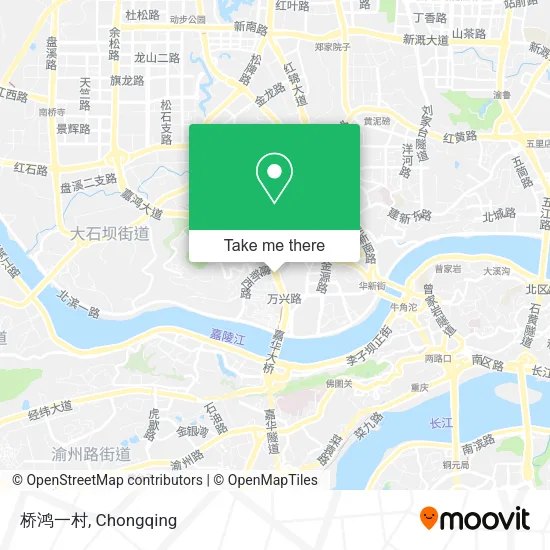 桥鸿一村 map
