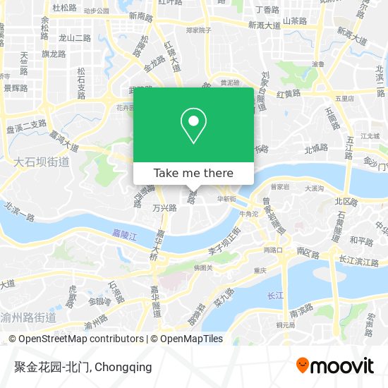 聚金花园-北门 map