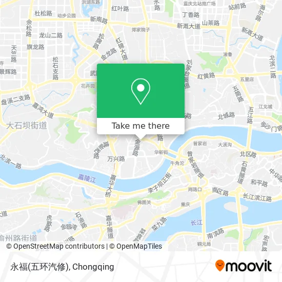 永福(五环汽修) map