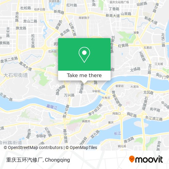 重庆五环汽修厂 map