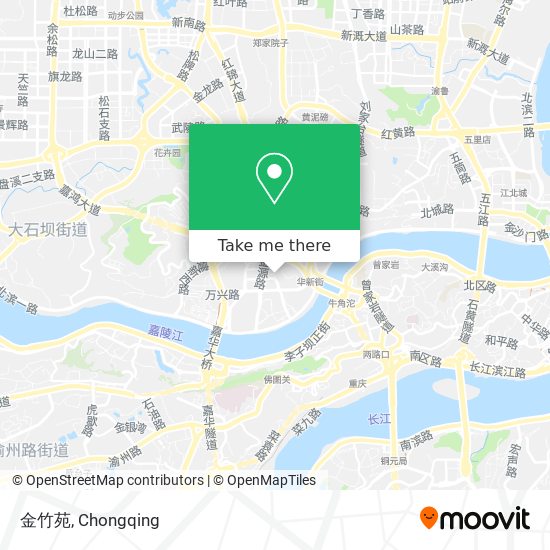 金竹苑 map