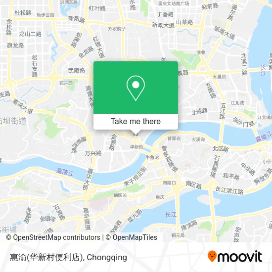 惠渝(华新村便利店) map