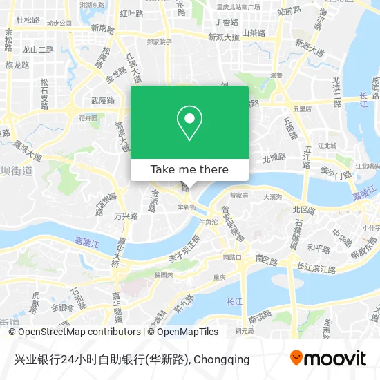 兴业银行24小时自助银行(华新路) map