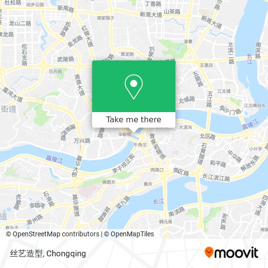 丝艺造型 map
