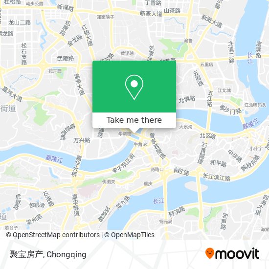 聚宝房产 map