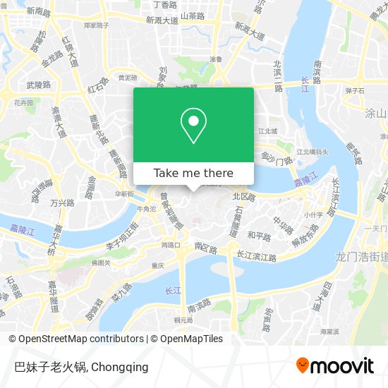 巴妹子老火锅 map