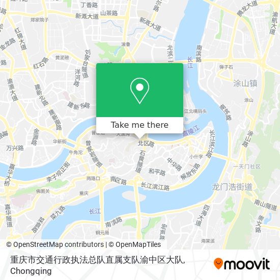重庆市交通行政执法总队直属支队渝中区大队 map