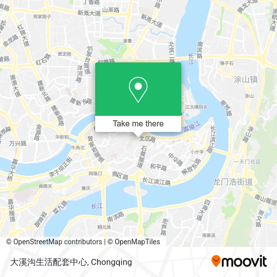 大溪沟生活配套中心 map