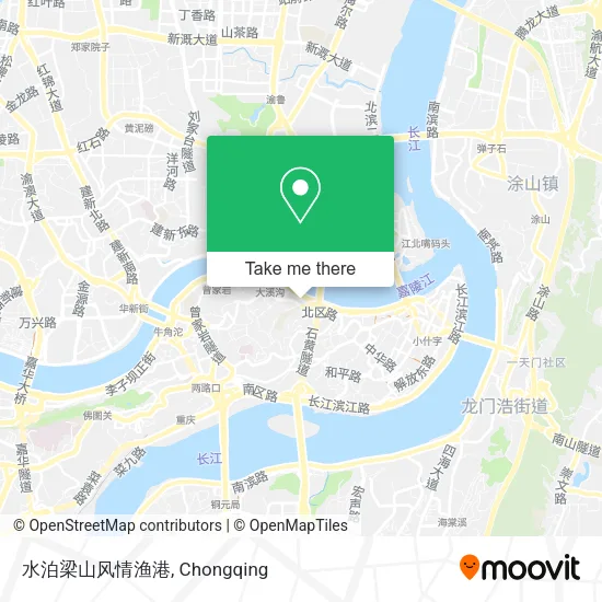 水泊梁山风情渔港 map