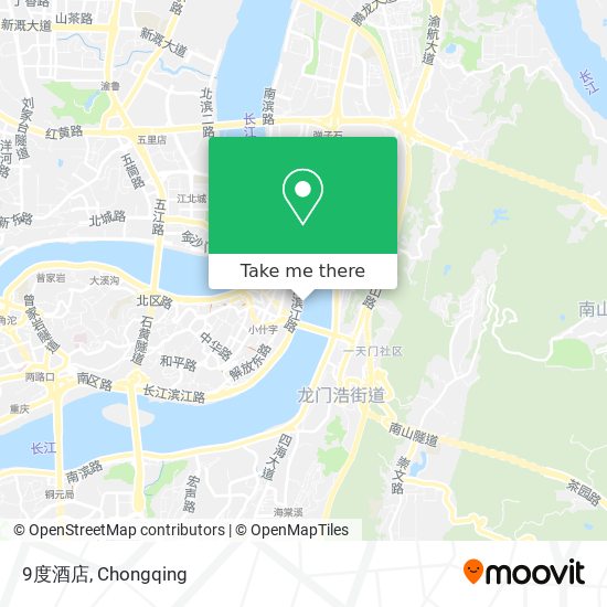9度酒店 map