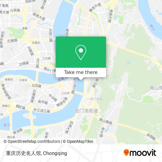 重庆历史名人馆 map
