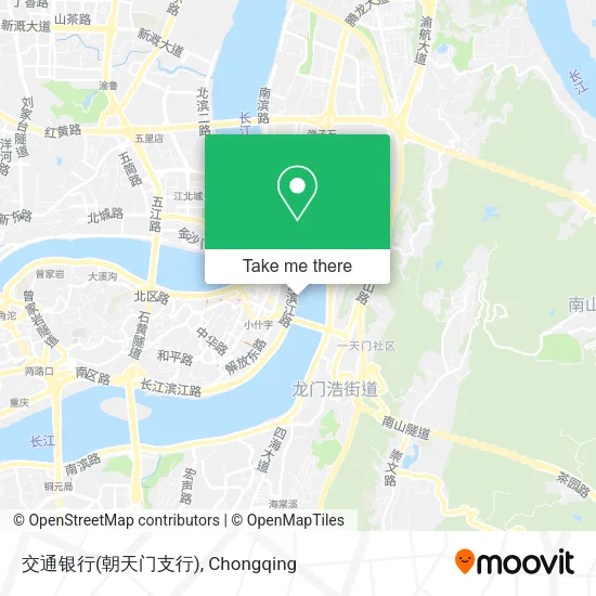 交通银行(朝天门支行) map