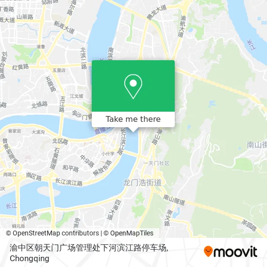 渝中区朝天门广场管理处下河滨江路停车场 map