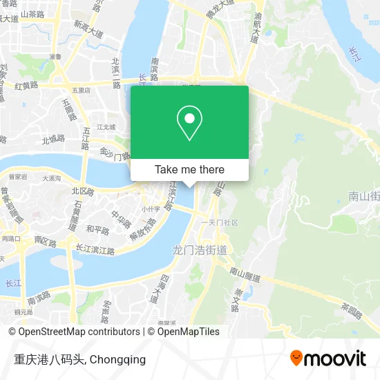 重庆港八码头 map