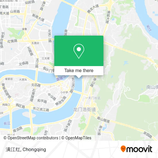 满江红 map